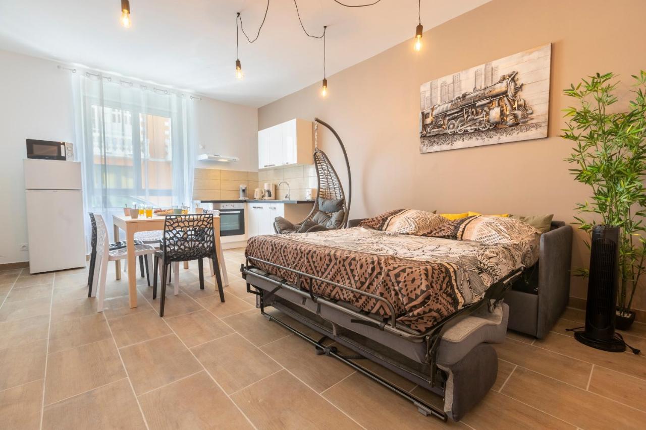 Loc Trotteur Le Cacao - Balneo, Gare Lourdes Apartment Luaran gambar